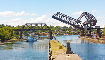 Ballard Locks Boating
