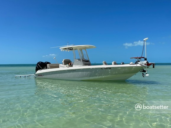Rent a Boston Whaler center console in Naval Air Station Key West, FL near me