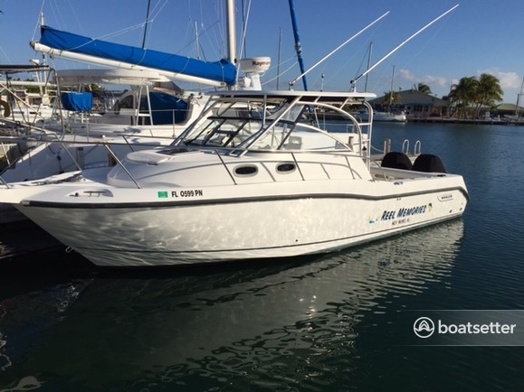 Rent a Boston Whaler walkaround in Summerland Key, FL near me
