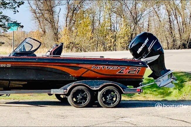 Rent a NITRO BY TRACKER MARINE performance fishing in Bismarck, ND near me
